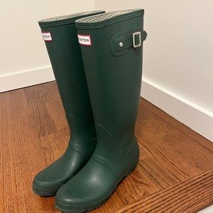 Hunter Boots Tall Hunter Green